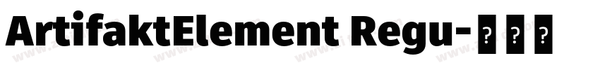 ArtifaktElement Regu字体转换 ArtifaktElement Regu字体转换